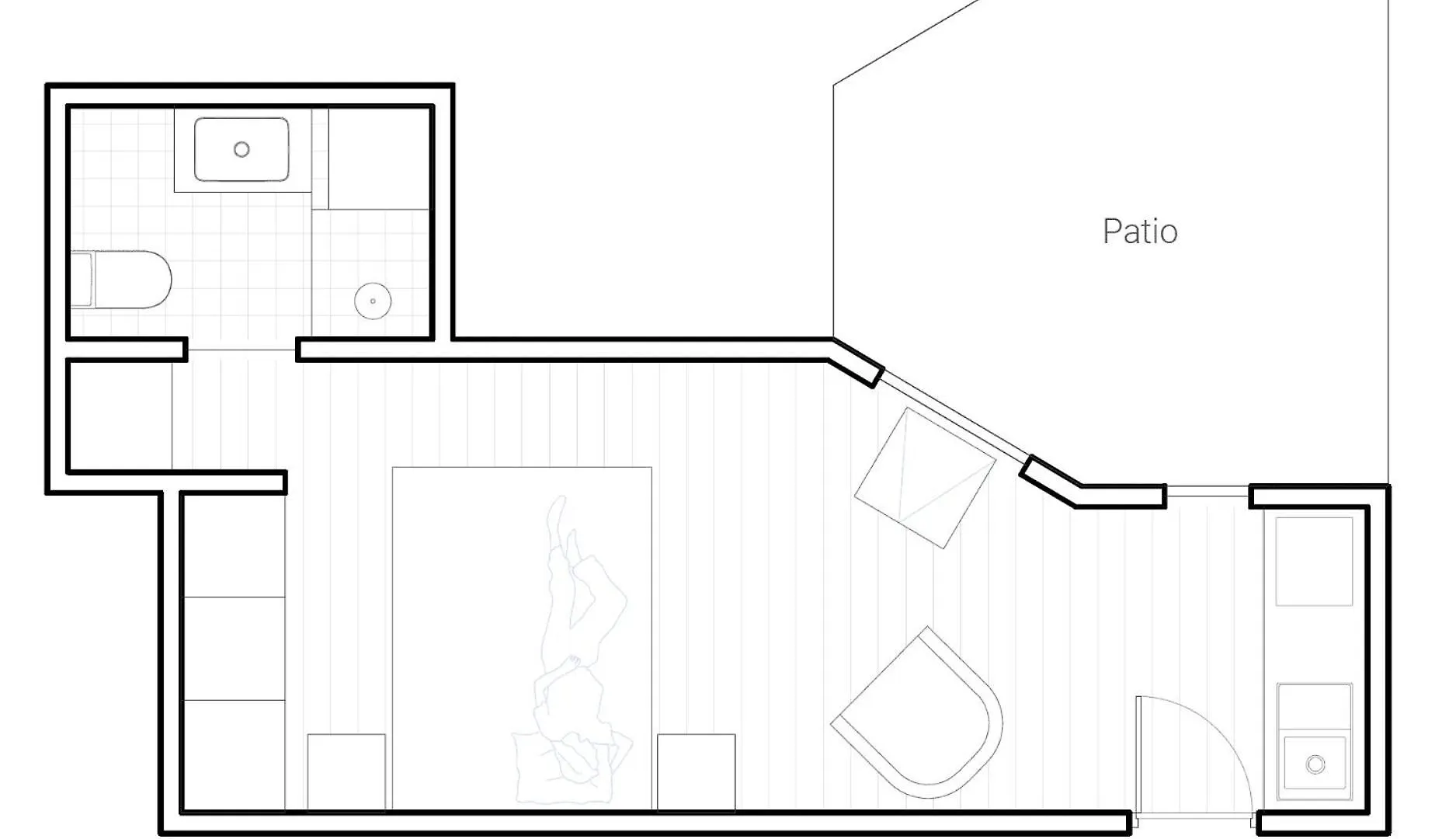 Interior Studio Serviced Apartment Las Palmas de Gran Canaria